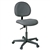Bevco V4007CC-GY LEXINGTON Value-Line V4 Series Ergonomic Pneumatic Chair - Upholstered - 17"-22" - Carpet Casters - Gray