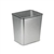 Transforming Technologies WBA28MET Stainless Steel Cleanroom 7 Gallon Waste /Trash Can