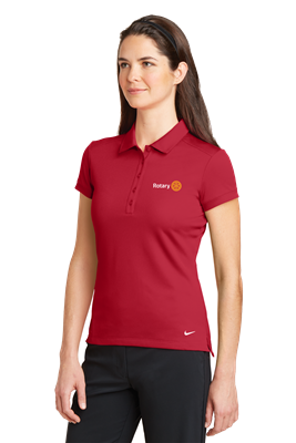 Nike Womens Dri-FIT Solid Icon Pique Modern Fit Polo