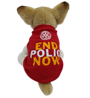 End Polio Now Pups for Polio Dog Shirt