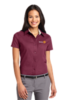 Port Authority Womens Short Sleeve Easy Care Shirt