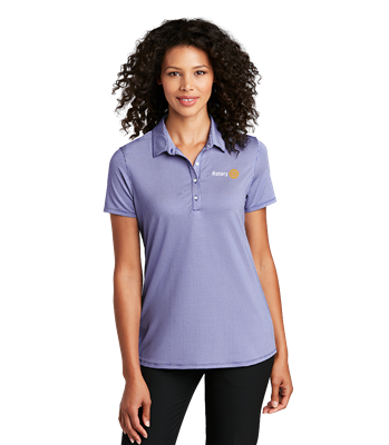 Port Authority Womens Gingham Polo