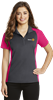 Sport-Tek Womens Colorblock Micropique Polo