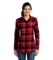 Port Authority Womens Plaid Flannel Shirt