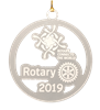 Acrylic Rotary Xmas Ornament
