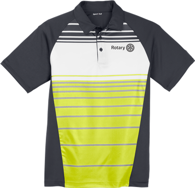 Sport-Tek Dry Zone Striped Polo