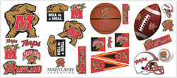 University of Maryland Peel & Stick Wall Decals