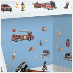 Fire Brigade Peel & Stick Wall Decals