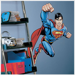Superman: Day Of Doom Giant Peel & Stick Wall Decal
