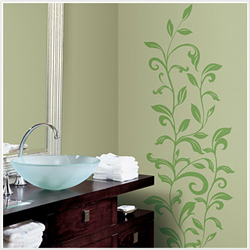 Leaf Scroll Peel & Stick Wall Decal