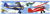 Vintage Planes Peel & Stick Border