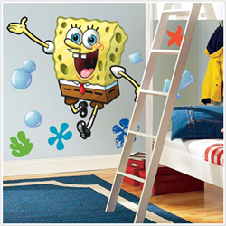 Spongebob Squarepants Giant Peel & Stick Wall Decal