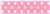 Dot Peel & Stick Border - Pink