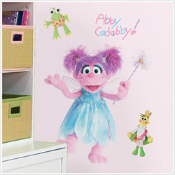 Abby Cadabby Peel & Stick Giant Wall Decals