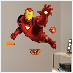 Iron Man Giant Peel & Stick Wall Decal