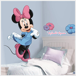Minnie Mouse Peel & Stick Giant Wall Decal