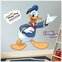 Donald Duck Peel & Stick Giant Wall Decal