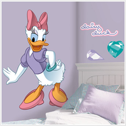 Daisy Duck Peel & Stick Giant Wall Decal