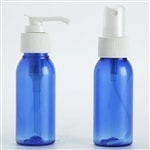 100ml PET Cobalt Blue Bottle (Bottle only. Choose top seperately)