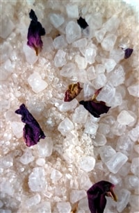 Rose Geranium Aromabath Salts, 200gm