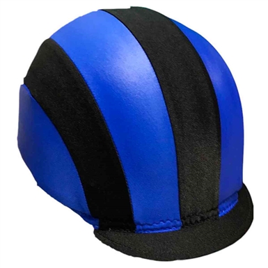 Striped Lycra Helmet Cover