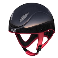 UoF Carbon Fiber Jockey Helmet, Made-to-Order