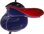 Large Horse Racing Saddle by Merlano, Made-to-Order
