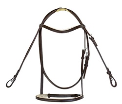 Racing Bridle Set with Reins in Leather