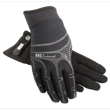 SSG Technical Jockey Gloves, Wet Or Dry Grip, Style 8500