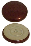 Vinyl Helmet Button