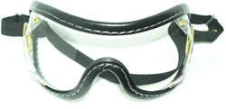 Clear Lens Jockey Goggles by Designer