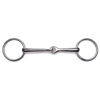 Stainless Steel Loose Ring Snaffle Bit, 5 inch