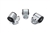 Honda B Series 1992-1995 Honda Civic/Integra/Del Sol Motor Mount kit (Aluminum) - 3-Bolt