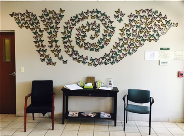Expanding Donor Butterfly Wall (250 butterfly)