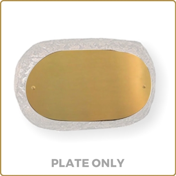Replacement Plate for Large Bronze Stone