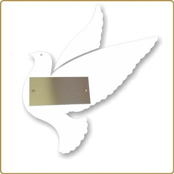 Dove Recognition Plaque Accessory