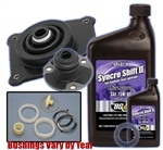 Complete Rspeed Shifter Rebuild Kit With BG Transmission Fluid Change Maintenance Package (Includes Bushings, Upper and Lower boots, & Gear Oil)