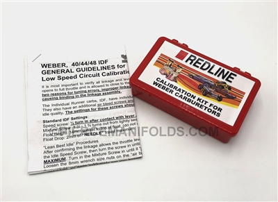 REDLINE WEBER DUAL IDF LOW SPEED TUNING KIT<br><font color="red">702 IDF 2</.font>