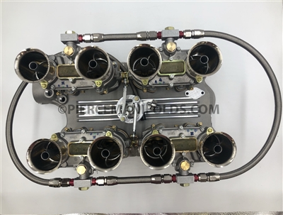 photo of Ford 351 Windsor Weber Conversion from Pierce Manifolds