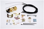 photo of DCOE Bottom mount linkage kit with Throttle cable PM3715D from Pierce Manifolds