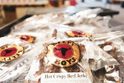 Hot Crispy Beef Jerky 1.6 Oz