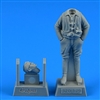 AEROBONUS 1/32 1/32 WWII German Luftwaffe Pilot Standing A