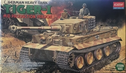 ACADEMY 1/35 Tiger I Mid Production Version Interior Model