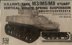 AFV CLUB 1/35 US Light Tank M3/5/8 Stuart Vertical Volute Spring Suspension