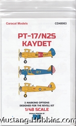 CARCAL MODELS  1/48 Stearman PT-17/N2S Kaydet