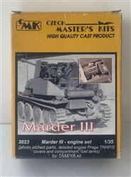 CMK MODELS 1/35 Marder III - engine set (Praga AC) Tamiya