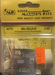 CMK MODELS 1/48 Me-262 A/B Armament Set Revell / Italeri / Dragon