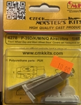 CMK MODELS 1/48 P-39D-Q Airacobra Front Wheel Bay & Main Wheel Bay Covers Hasegawa