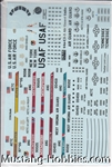 DRAW DECAL 1:144 C-5 GALAXY IR GUARD & AETC