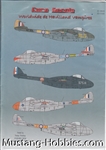 EURO DECALS 1/72 WORLDWIDE DE HAVILLAND VAMPIRES